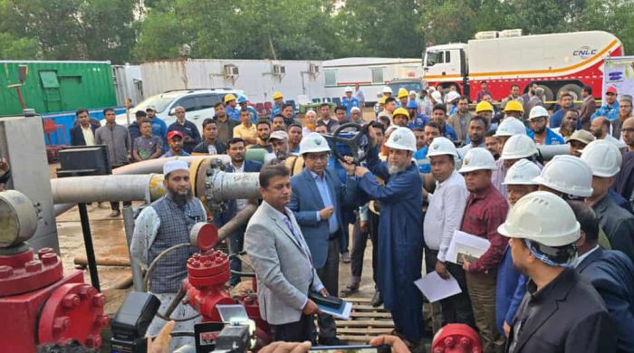 জাতীয় গ্রিডে যুক্ত হলো, ২৬ মিলিয়ন ঘনফুট গ্যাস