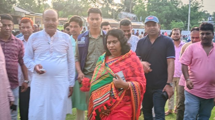 কবি নজরুল ১২৭তম জন্মজয়ন্তী উদযাপন উপলক্ষে স্থান পরিদর্শন করলেন মাননীয় ডিসি সাহেব মিসস লুৎফুন নাহার।