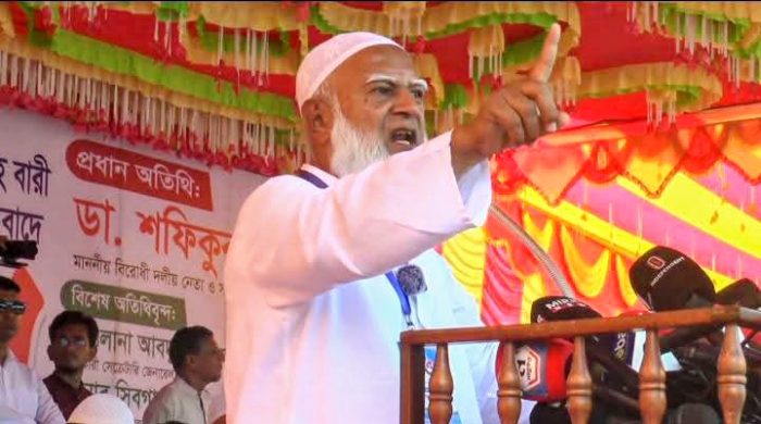 গনভোট না মানলে আপনারাও নাই হয়ে যাবেন- গাইবান্ধায় ডা.শফিকুর রহমান